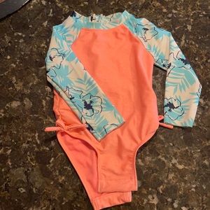 Toddler one-piece swimsuit